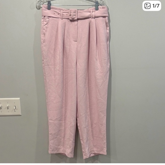 Astr Light Pink Cropped Pants - Picture 9 of 9